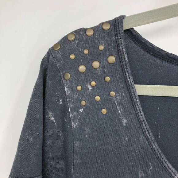 Vintage Susie Petite Spirograph Heart Short sleeve Black T-shirt Size  PL - Picture 7 of 12